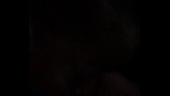 She sucks the nut out