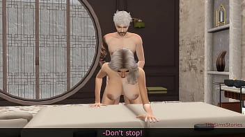 The masseur can't resist and fingering his patient