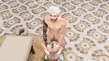 The masseur can't resist and fingering his patient