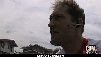 Ebony Slut Blows A Group Of Horny Dudes 5 thumbnail