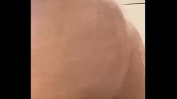 Bbw getting a shower in the gym