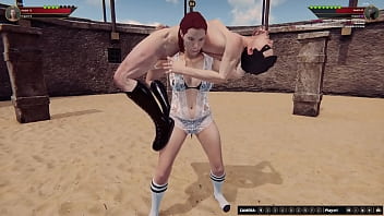 Kinky fight club zpya dominates masked man