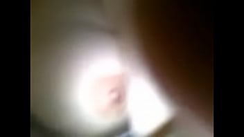 Hubby massaging my boobs while i deep throat his cock