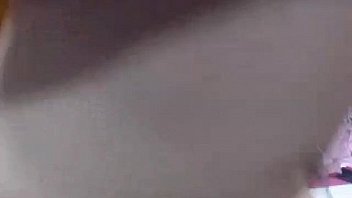 Shaved pussy insertion on webcam