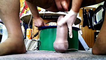 New biggest brown anal dong