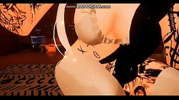 Vrchat girl shows you her underwear