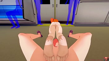 イツカ剣道のコスプレイヤーは、コイカツで太ももと素晴らしいアナルを提供します