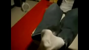 Scally boy's socks and feet