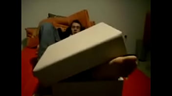 Scally boy's socks and feet