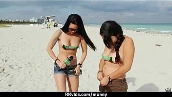 Sexy natural chick trades cash for some rough sex 25