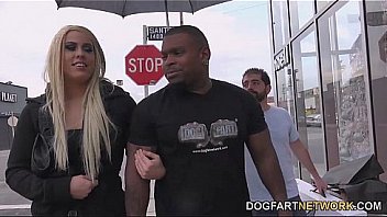 Cuckold watches brooke summers take her first bbc