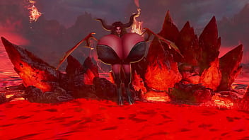 Massive titty demon for your halloween
