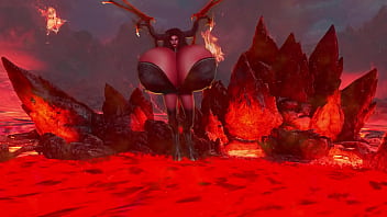 Massive titty demon for your halloween