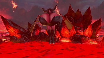 Massive titty demon for your halloween