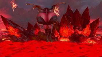 Massive titty demon for your halloween