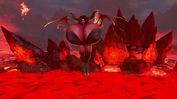 Massive titty demon for your halloween
