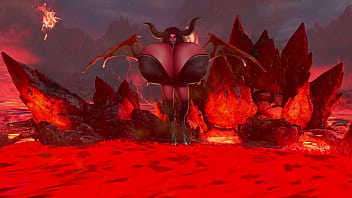 Massive titty demon for your halloween