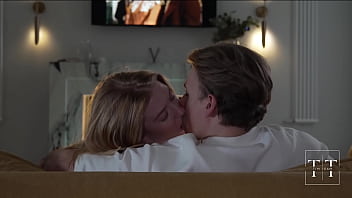 Steamy sexy blonde came while watching movie 4k hd tim team