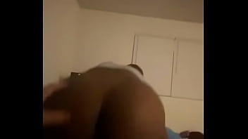 Pov slim thick black girl loves to ride white dick