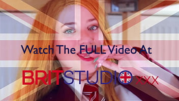 Victoria greene sucks cock and gets her uniform drenched in cum at the milking table