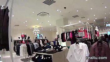 Luscious czech teen was seduced in the hypermarket and penetrated in pov