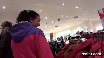 Luscious czech teen was seduced in the hypermarket and penetrated in pov