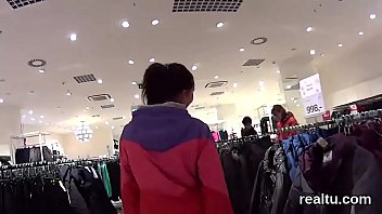 Luscious czech teen was seduced in the hypermarket and penetrated in pov