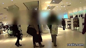 Luscious czech teen was seduced in the hypermarket and penetrated in pov