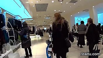 Luscious czech teen was seduced in the hypermarket and penetrated in pov