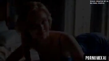 Novinha loira pagando boquete