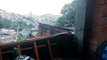 Blowjob in the backyard