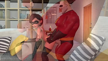 Bob parr fucks elastic girl