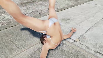 Julia fucked in white bra and panties