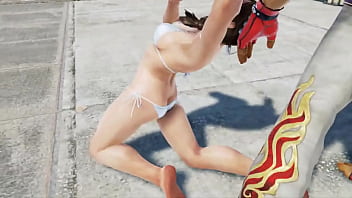 Julia fucked in white bra and panties