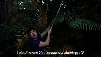 My boss's wife is very horny and suggests we fuck while her husband is away part 1