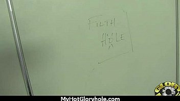 Sexy ebony enjoying gloryhole 28