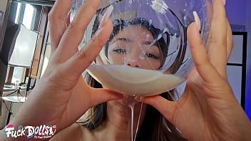 Milk overflow jureka del mar ultra rough piss & spew recycling mutual pee drinking ultra rough anal craziest 1on1 pov scene ever