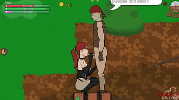 Engolindo porra no mato