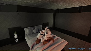 Snowbunny serves bull