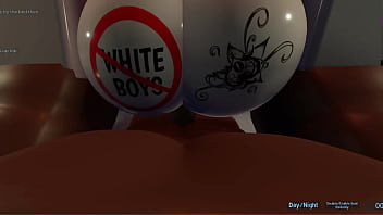 Snowbunny serves bull