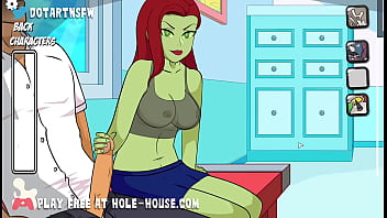 Poison ivy gets fucked and creampied in multiple positions hentai