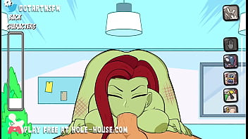 Poison ivy gets fucked and creampied in multiple positions hentai