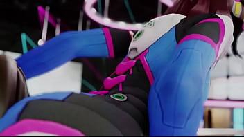 Overwatch grinds ass on tracer's face