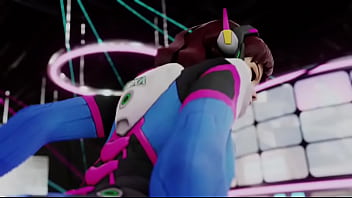 Overwatch grinds ass on tracer's face