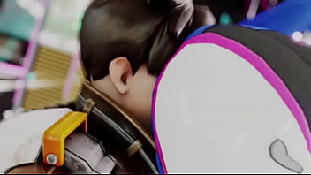 Overwatch grinds ass on tracer's face