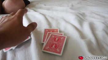 Sweet lily jordan sucking that meaty hard pole