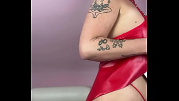 Mistress instruct her slave on chastity