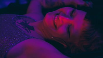 Sub girl with big feet locked to spreader bar for the pleasure of her goddess