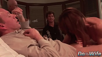 Slutty milf jenla moore makes cuck husband watch her fuck