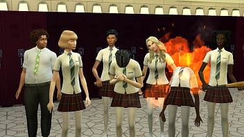 Church girls get nasty